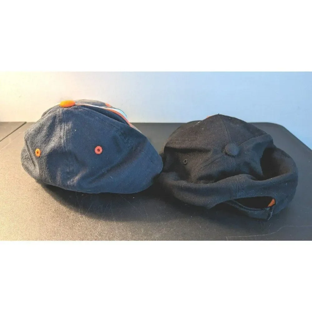 *  Y2K Reebok Authentic Cincinnati Bengals Hat Cap Lot Of 2